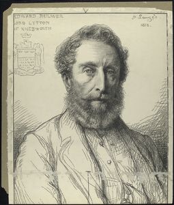 Portrait de Edward Robert Bulwer Lytton par Désiré François Laugée